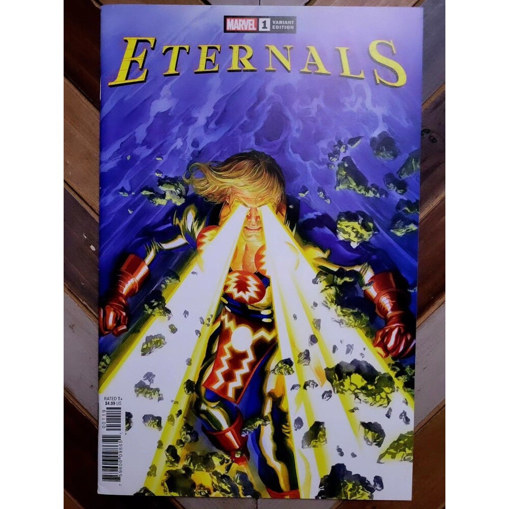 Eternals #1 VF (Marvel 2021) Alex Ross IKARIS Variant Cover Kieron Gillen Story